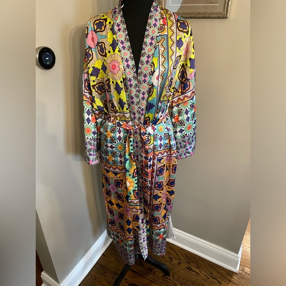ZARA kimono robe NWT kaftan NWT $70 - Picture 2 of 9